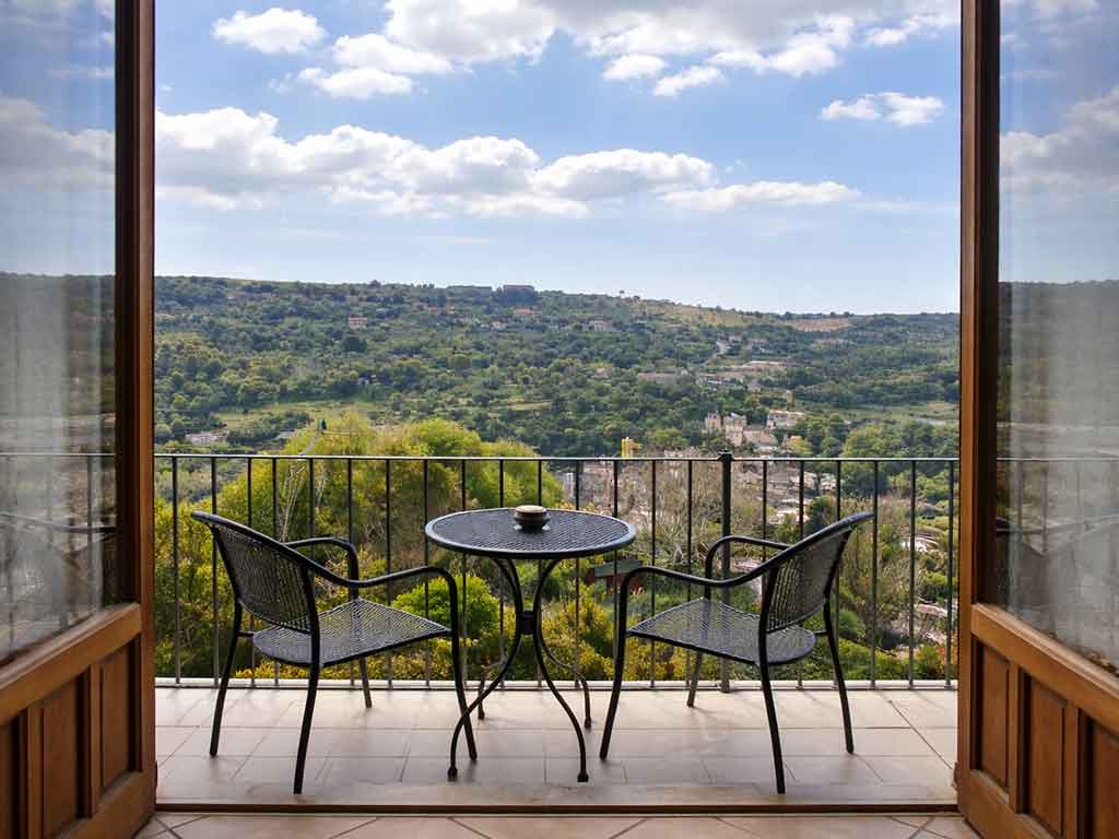 Panorama da Le Dimore di Giulia, case per vacanze a Modica